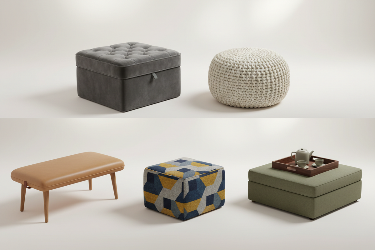 Ottoman With Storage, Trays, Size & More — Your Questions Answered | Spring & Stitch