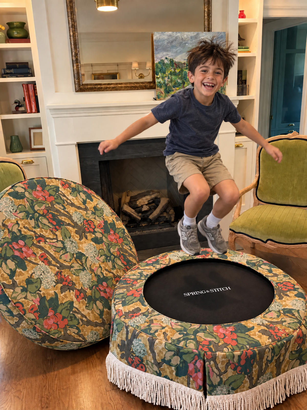 The Bounder styled in a home