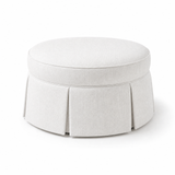 The Bounder™ in White — Belgian - Pleated