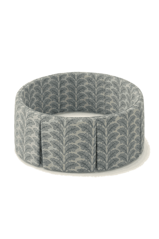 Tailored Wrap — the structured fabric skirt that wraps the rebounder