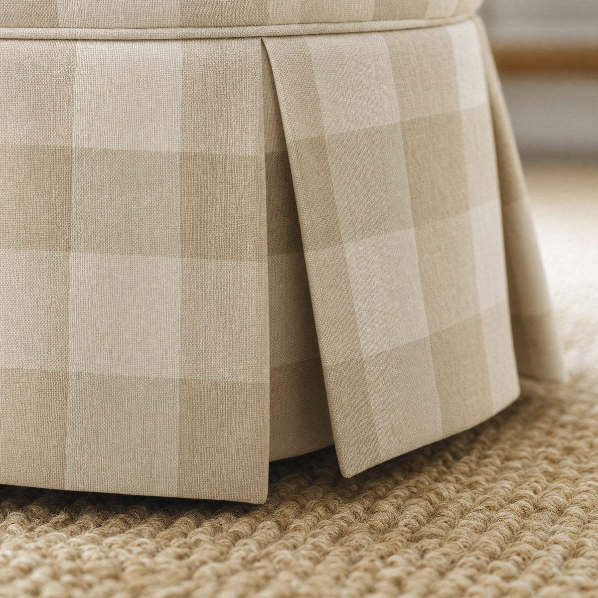The Bounder Trampoline Ottoman by Spring & Stitch